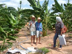 Alberto, seu filho Laércio e Rosinha
